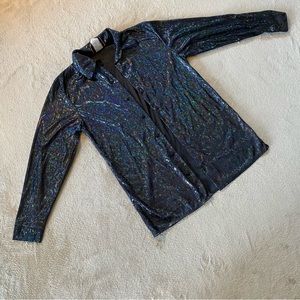 Black Holographic Shirt